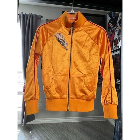 Vintage Y2K Cedella Marley Catch A Fire Bomber Jacket - Picture 1 of 8